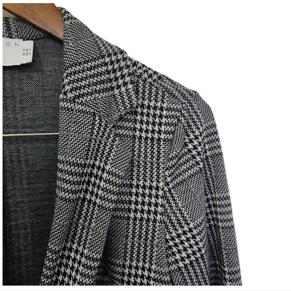 ASOS jacket houndstooth black and white size 4 - Picture 4 of 11